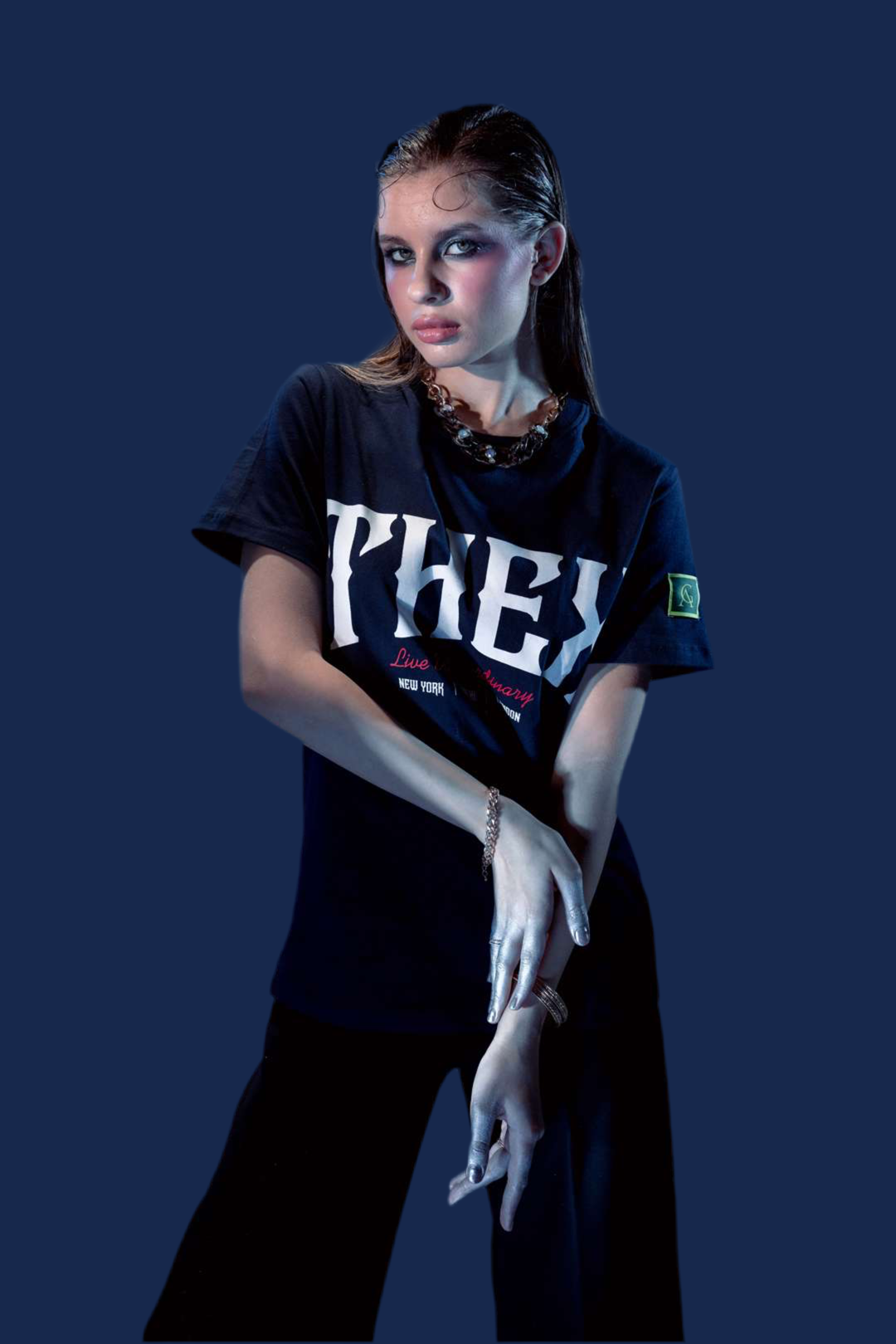 White Gothic Classic T-shirt - AG Thexceptional