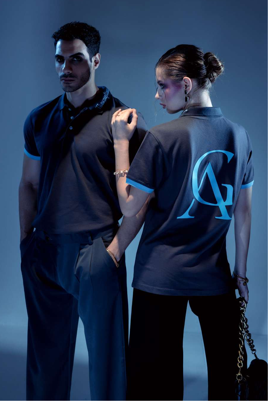 Ash Sky Classic Polo  (Unisex) - AG Thexceptional