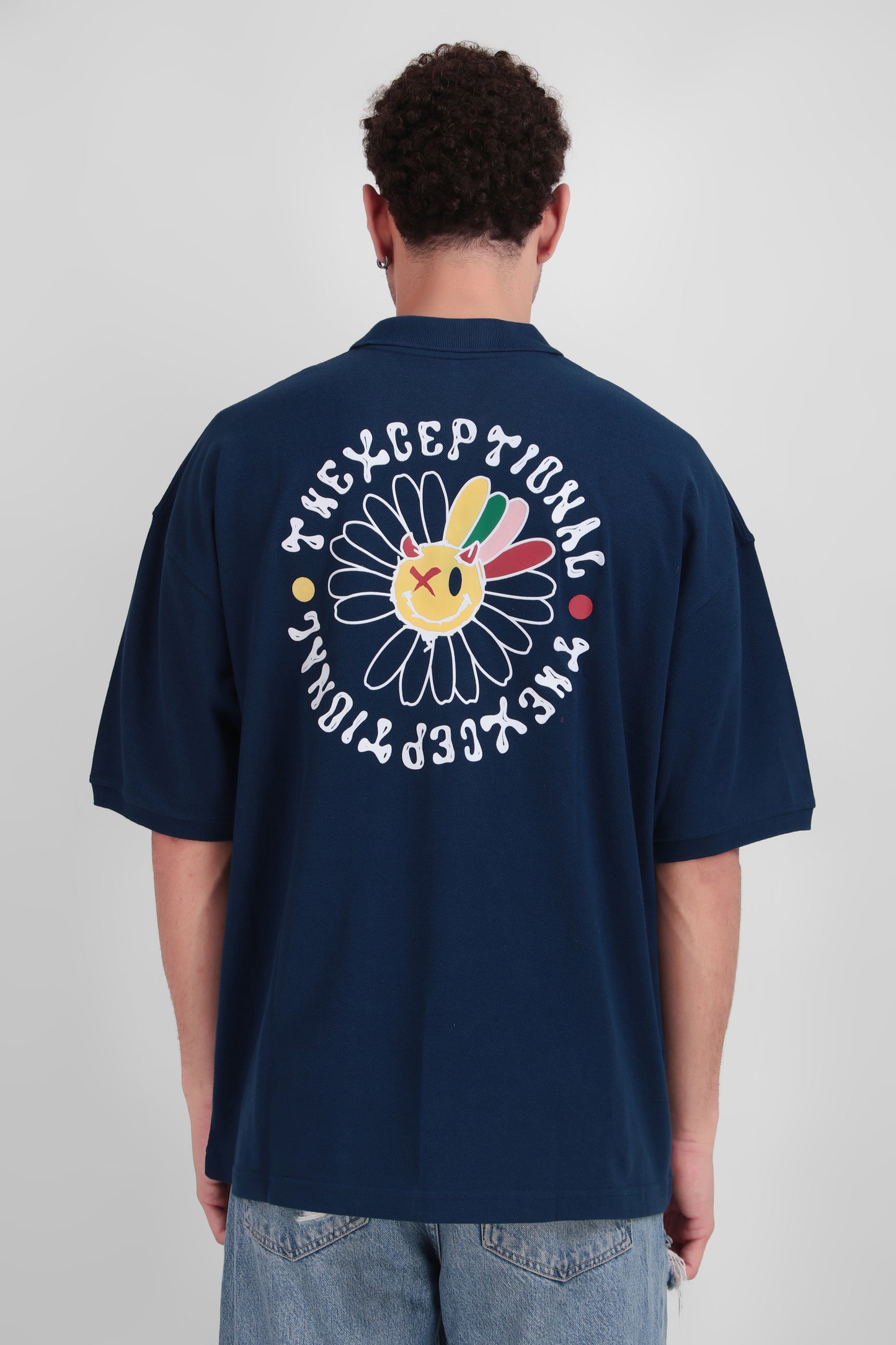 Evil Smile Lounge Polo (Unisex) - AG Thexceptional