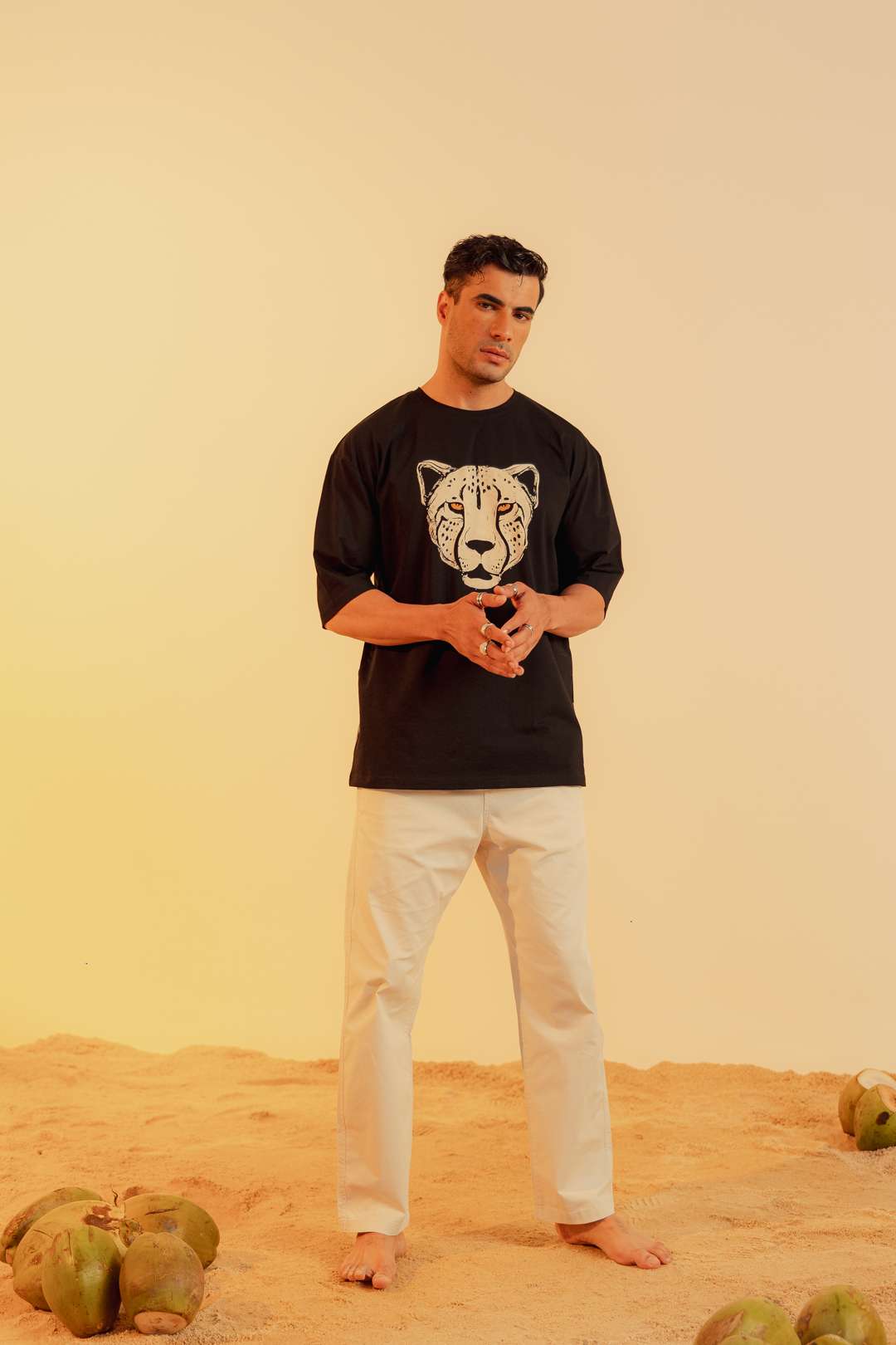 Brown Gaze Lounge T-Shirt  (Unisex) - AG Thexceptional