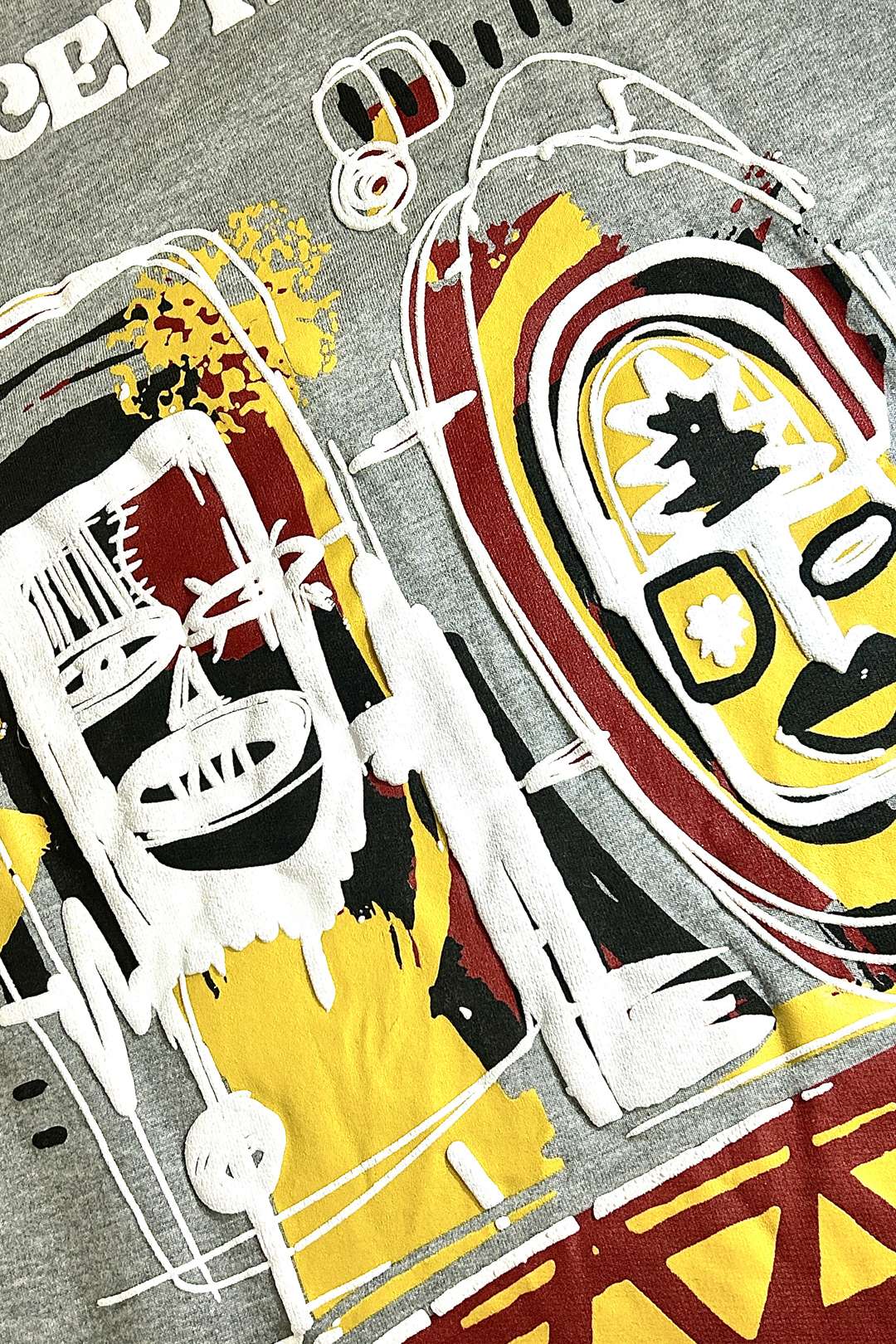 Tribal Masks Lounge T-Shirt - AG Thexceptional