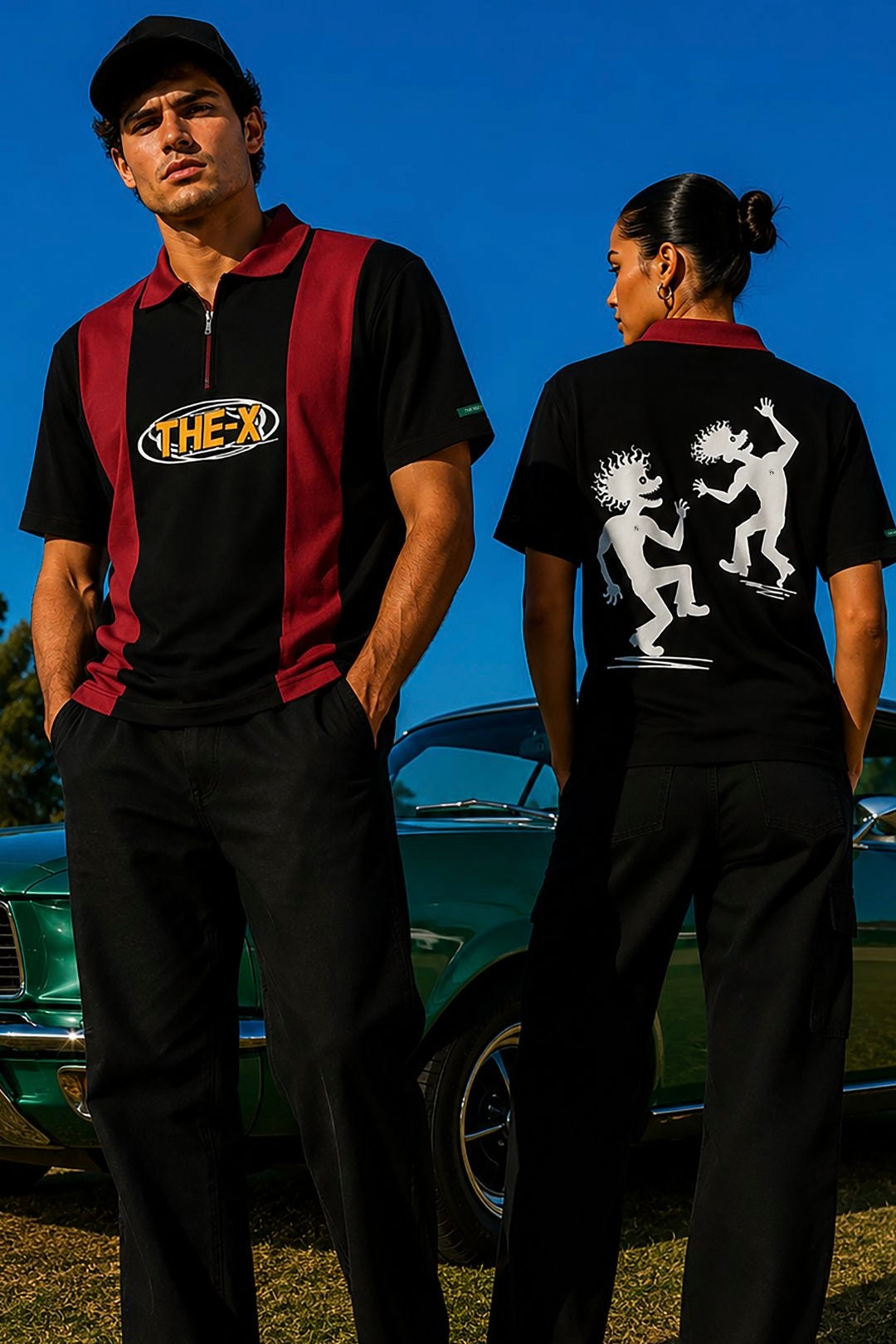 Drunk Freaks Lounge Polo  (Unisex) - AG Thexceptional 