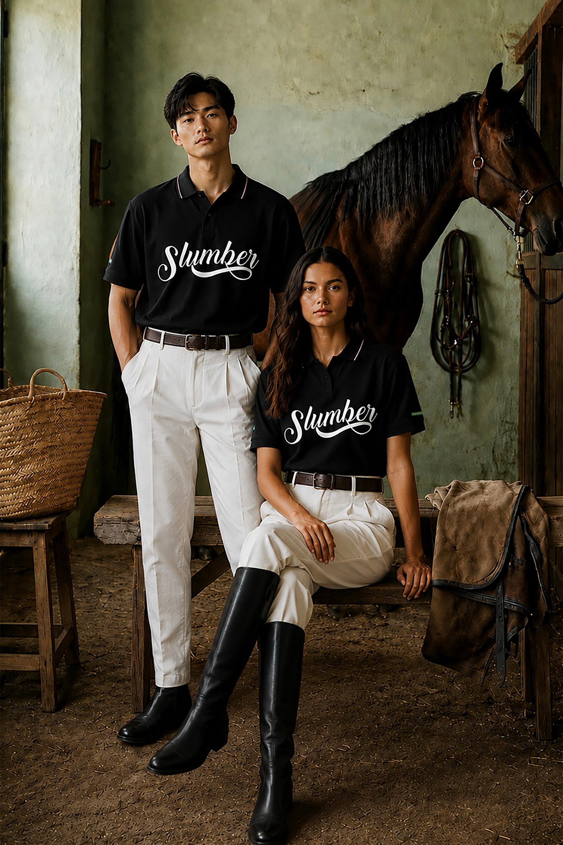 Slumber Lounge Polo (Unisex) - AG Thexceptional 