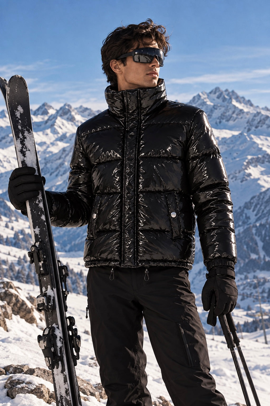 Obsidian Puffer Jacket - AG THE-X - view 4