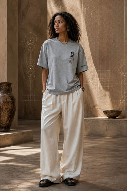 Tribal Masks Lounge T-Shirt - AG Thexceptional 