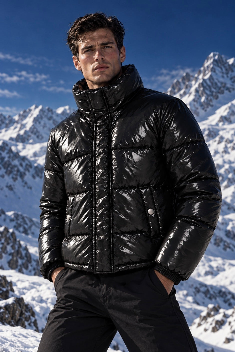 Obsidian Puffer Jacket - AG THE-X - view 6