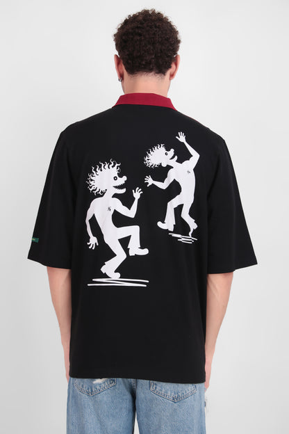 Drunk Freaks Lounge Polo  (Unisex)