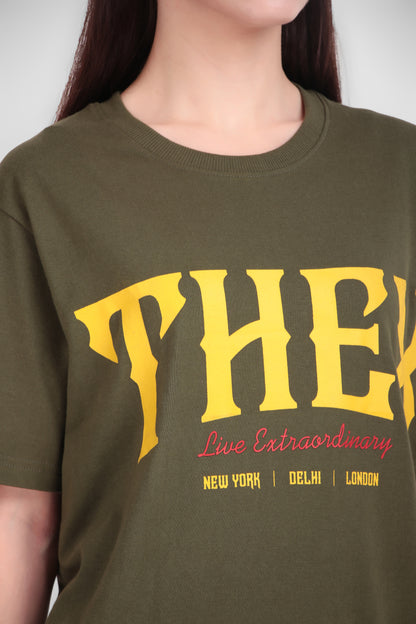 Yellow Gothic Classic T-shirt