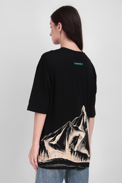 Brown Gaze Lounge T-Shirt  (Unisex)