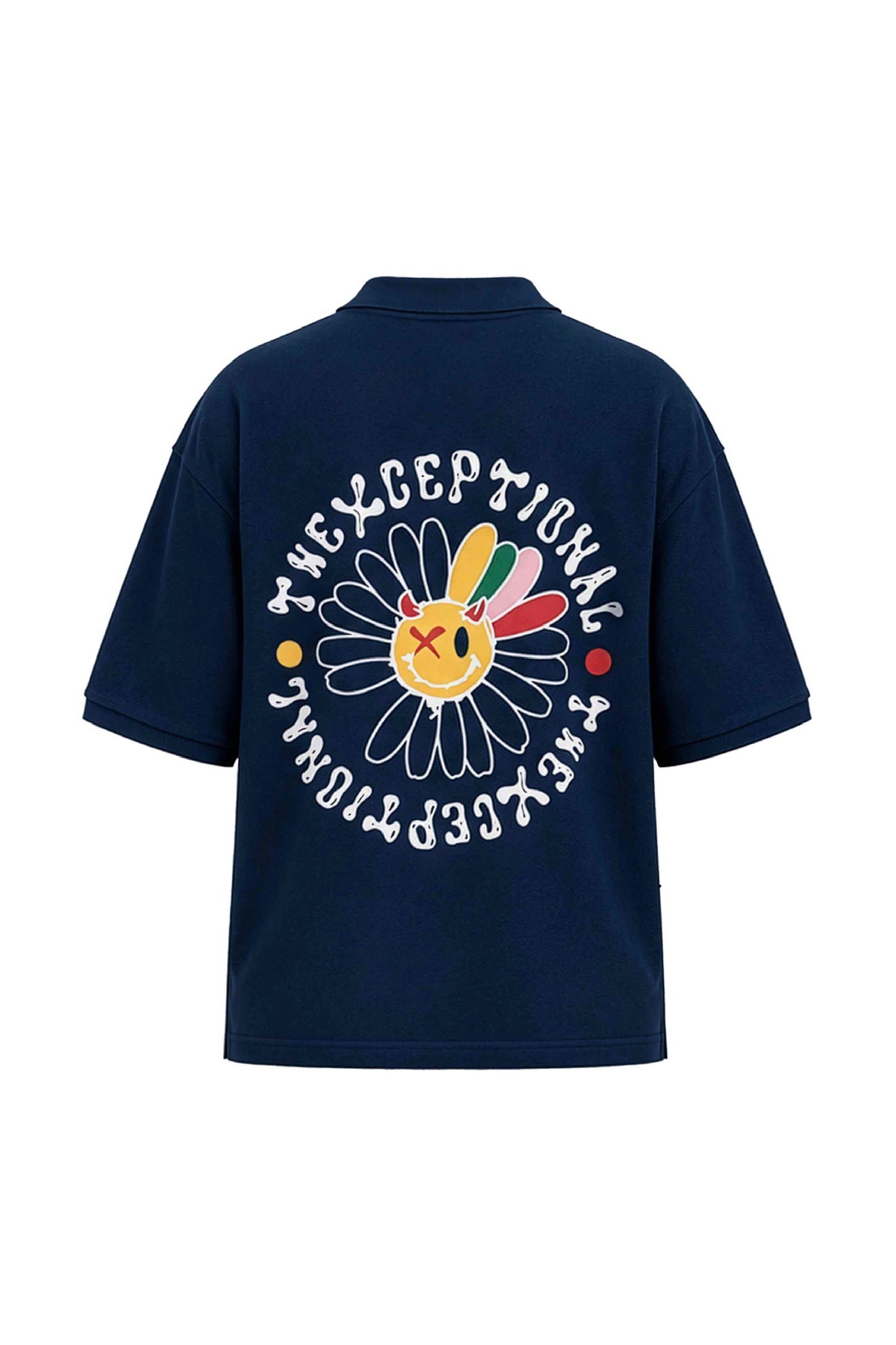 Evil Smile Lounge Polo  (Unisex) - AG Thexceptional 