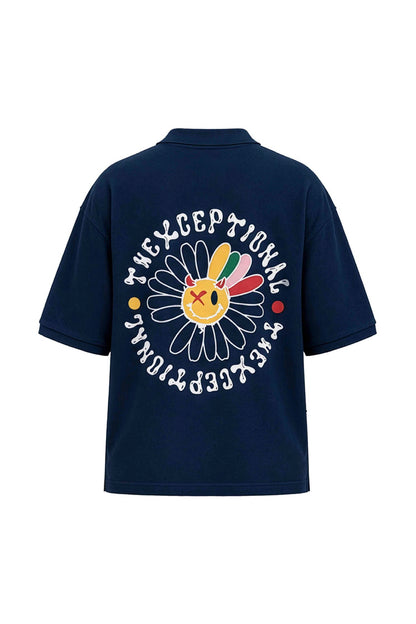 Evil Smile Lounge Polo  (Unisex) - AG Thexceptional 