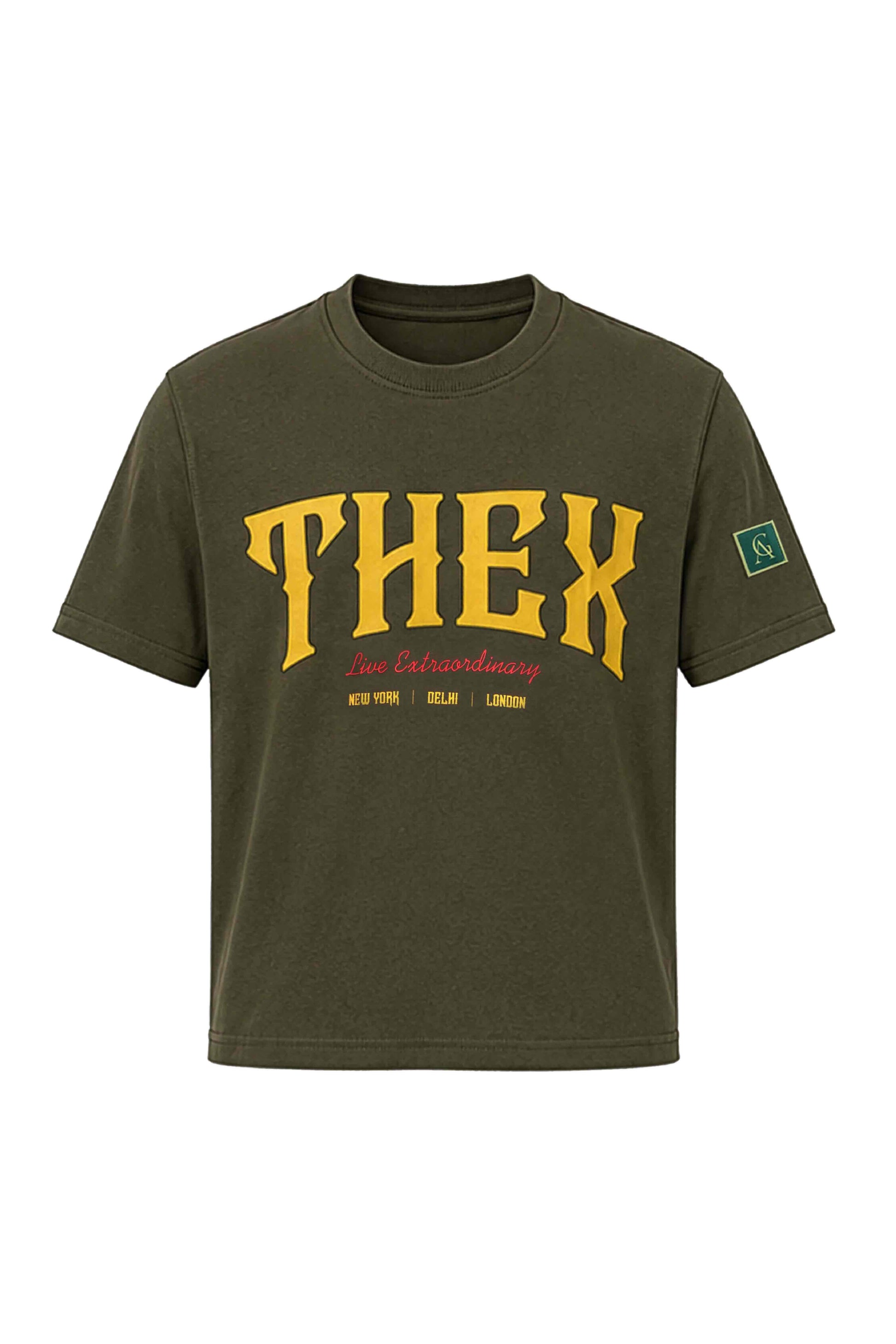 Yellow Gothic Classic T-shirt - AG Thexceptional 